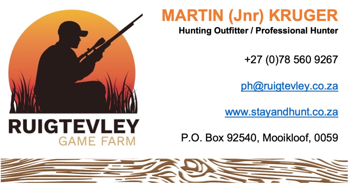 MARTIN (JNR) KRUGER